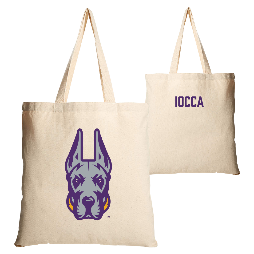 University at Albany TF and XC Tan Canvas Tote Bag - Katie Iocca