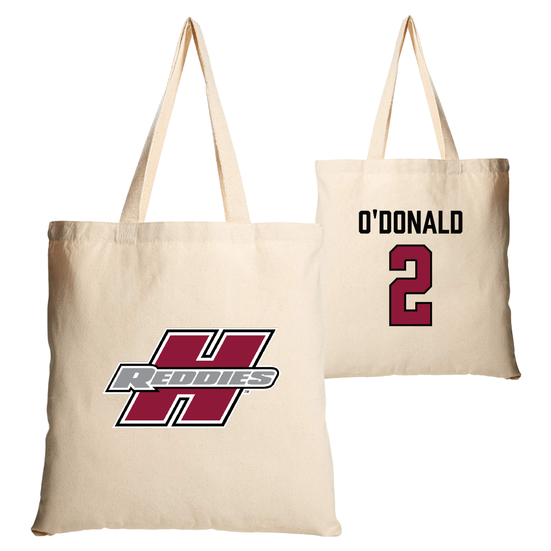 Henderson State University Football Tan Canvas Tote Bag - #2 Fredrick O'Donald