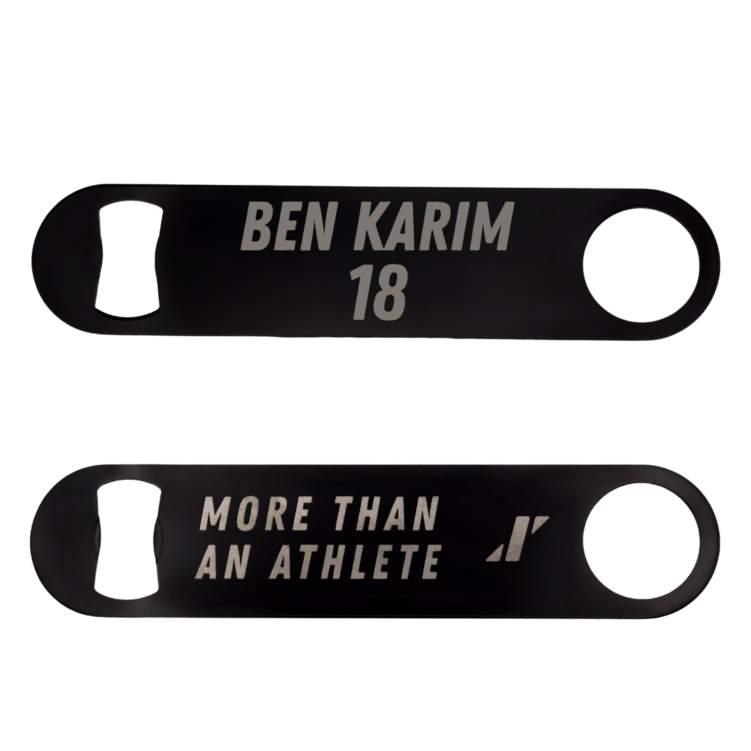 Lamar University Softball Black Bottle Opener - #18 Fadwa Ben Karim