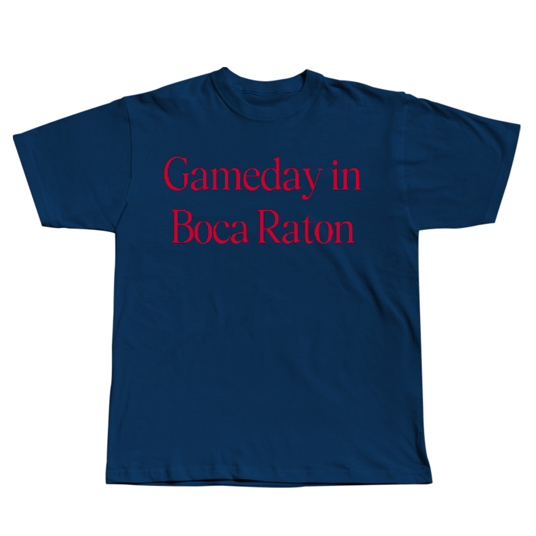Florida Atlantic University Dance Navy Gameday Tee - Bernice Chau