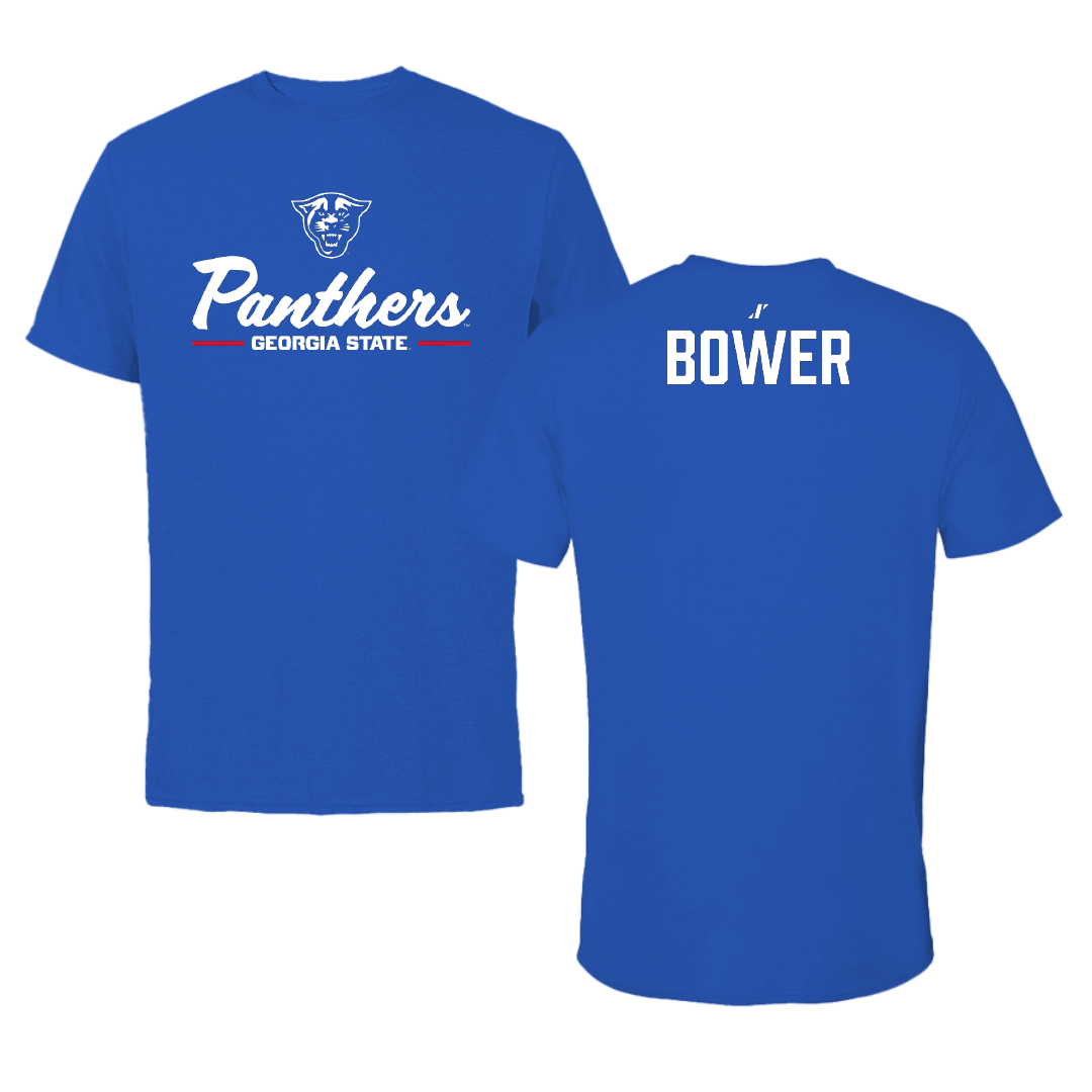Georgia State University Softball Blue General Tee - Briana Bower