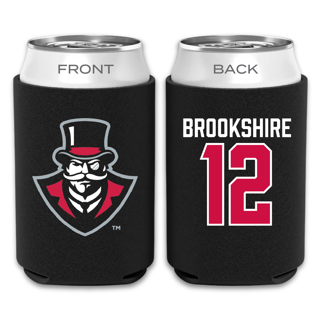 Austin Peay State University Basketball Black Can Cooler - #12 Anton Brookshire