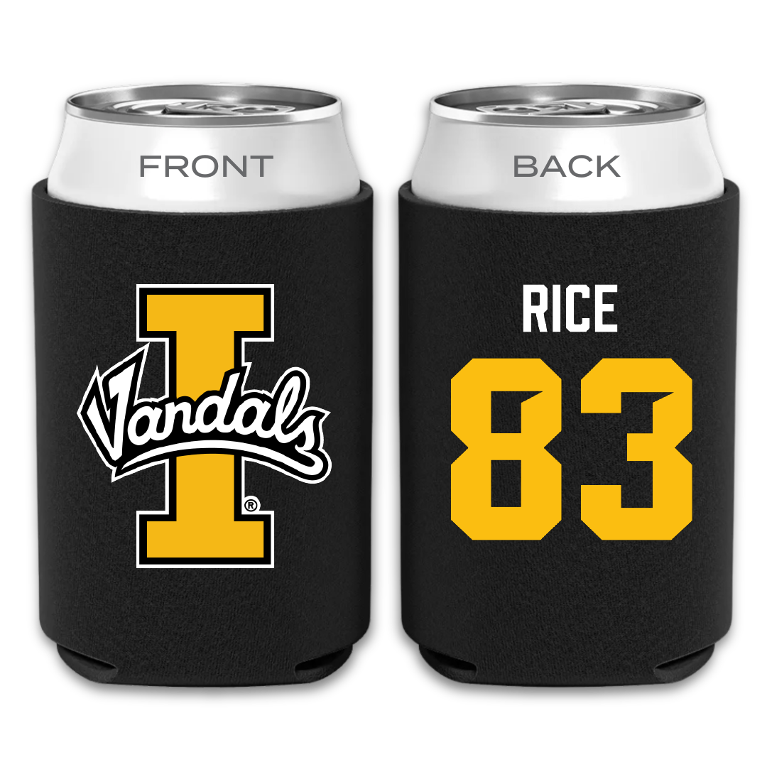 University of Idaho Football Black Can Cooler - #83 Brayden Rice