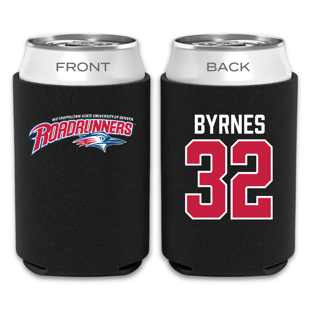 Metropolitan State University of Denver Basketball Black Can Cooler - #32 Amanda Byrnes