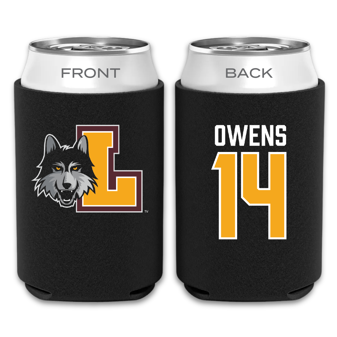 Loyola University-Chicago Softball Black Can Cooler - #14 Riley Owens