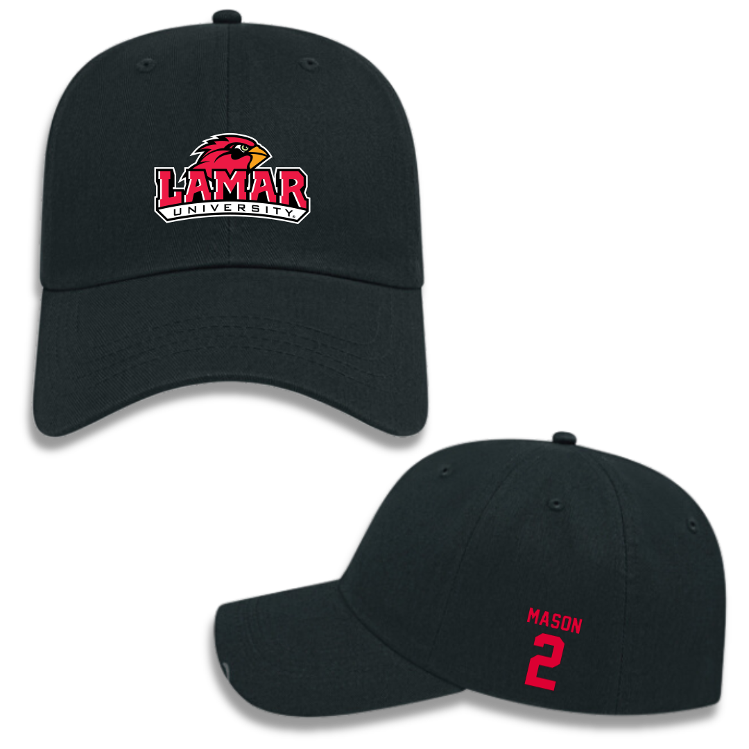 Lamar University Basketball (W) Black Hat - #2 Victoria Mason