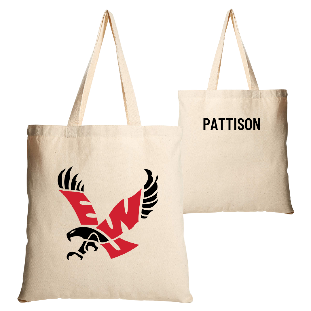 Eastern Washington University TF and XC Tan Canvas Tote Bag - Chloe Pattison