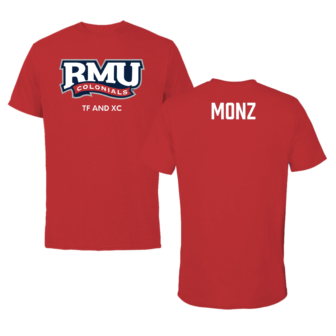 Robert Morris University TF and XC Red Colonials Performance Tee - Dea Monz