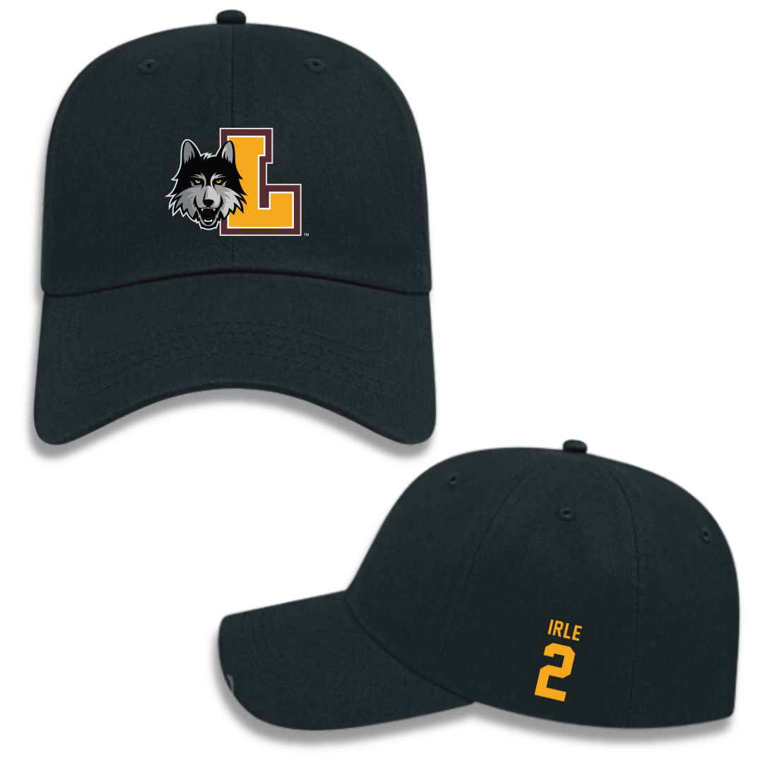 Loyola University-Chicago Soccer (W) Black Hat - #2 Emma Irle