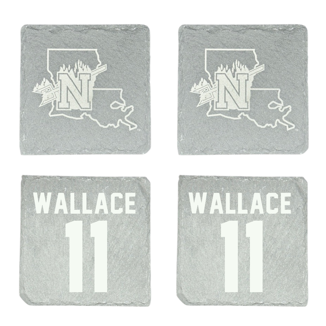 Northwestern State University Football Stone Coaster (4 Pack)  - #11 Dane Wallace