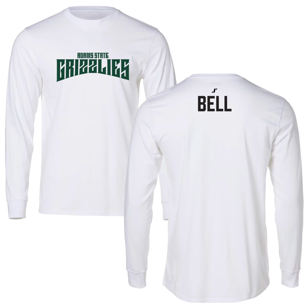 Adams State University Football White Classic Long Sleeve - Brandyn Bell