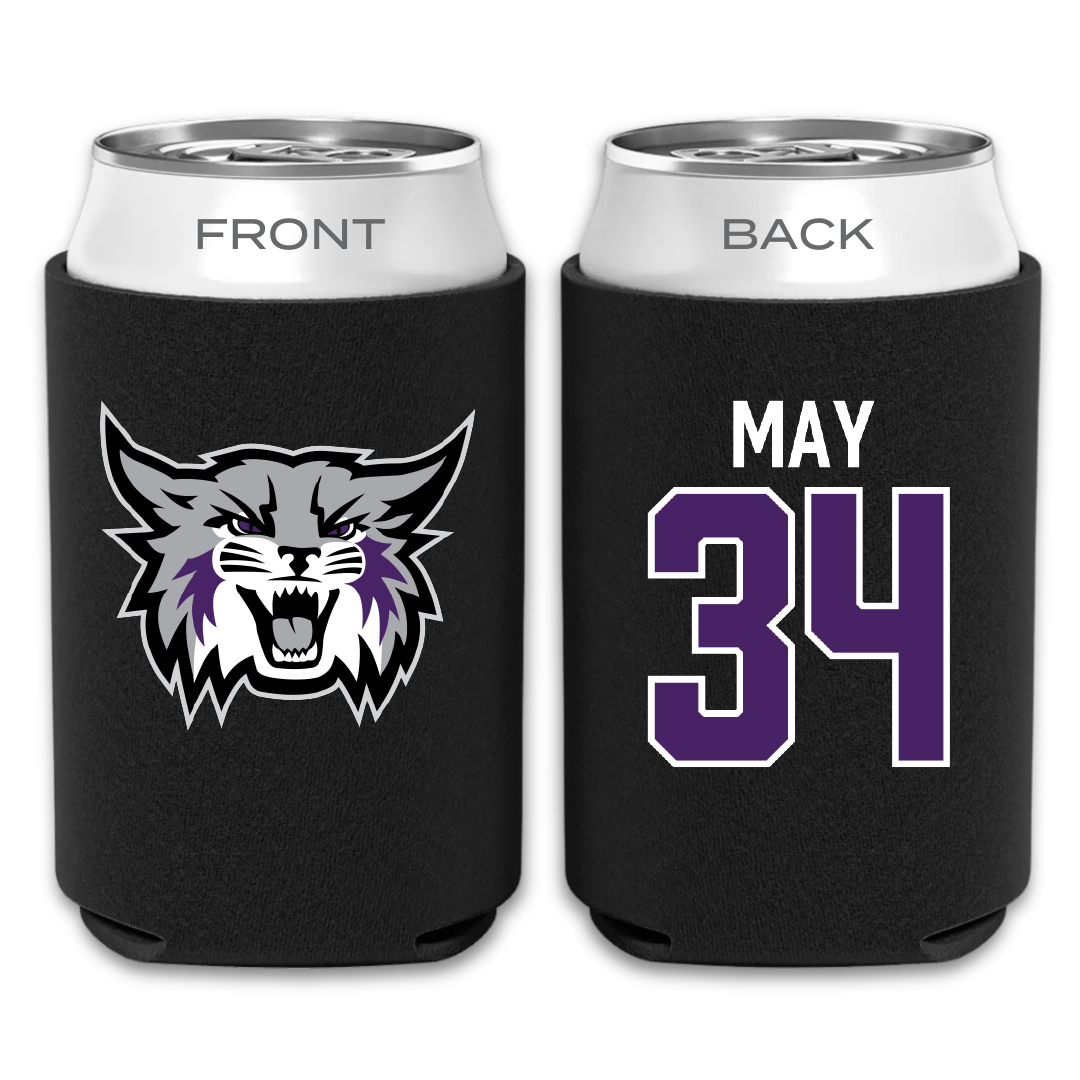Weber State University Football Black Can Cooler - #34 Colter May