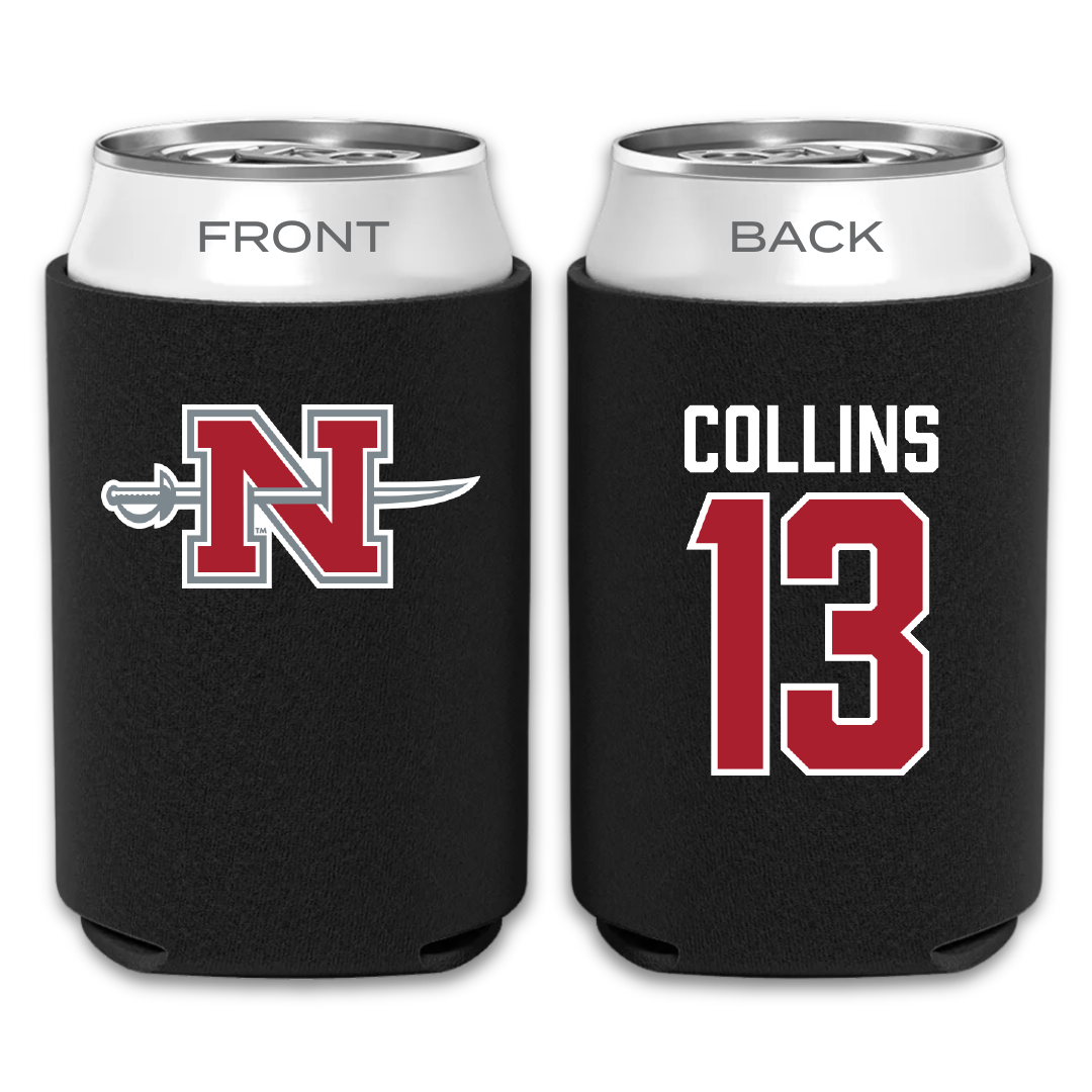 Nicholls State University Basketball Black Can Cooler - #13 Mekhi Collins