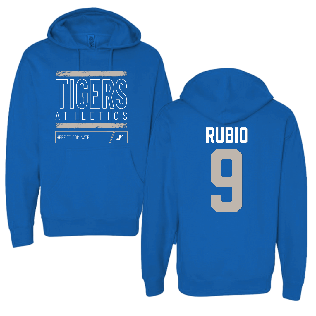 Voorhees University Baseball Blue Dominate Hoodie - #9 Miguel Rubio