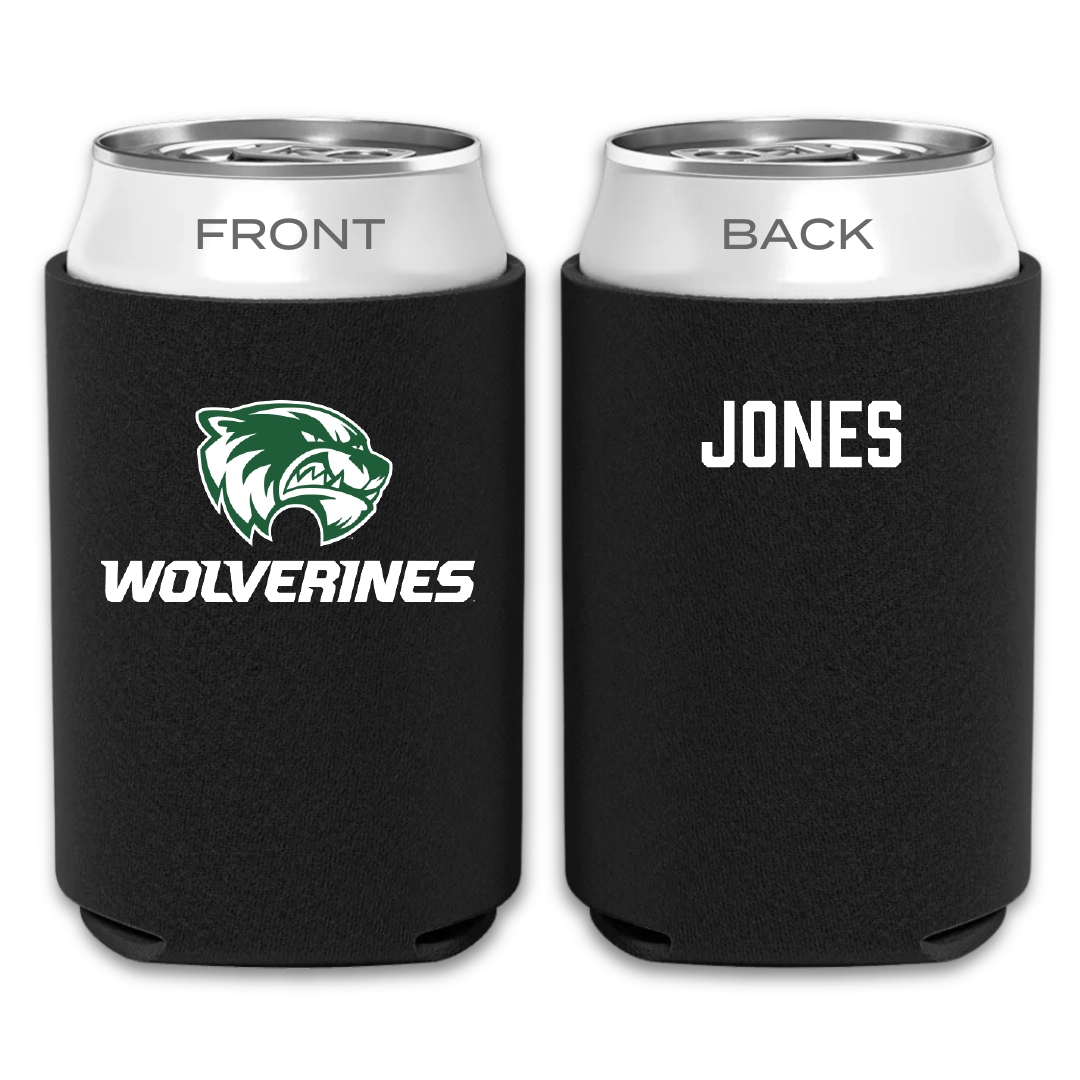 Utah Valley University Wrestling Black Can Cooler - Tyler Jones