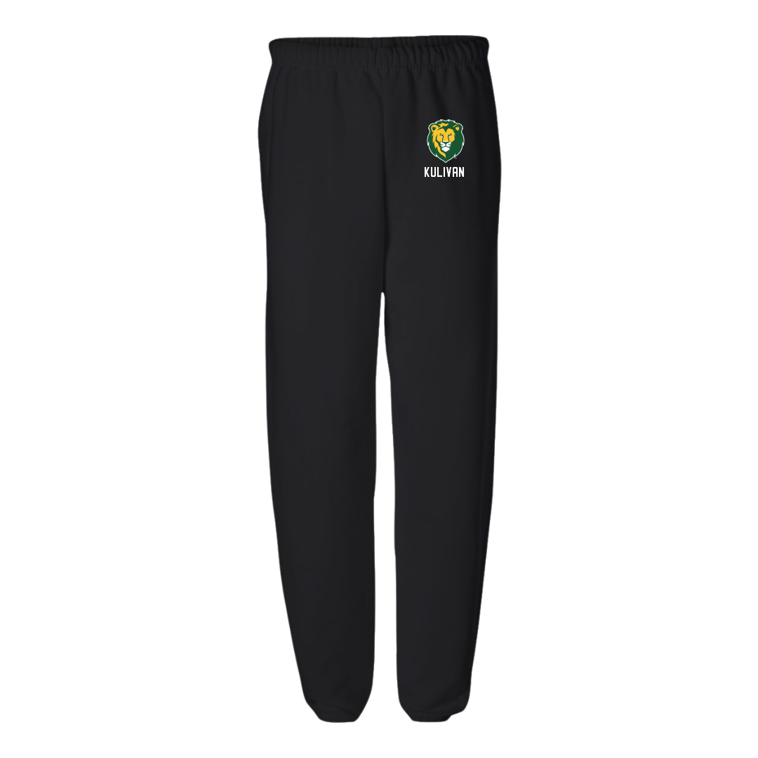 Southeastern Louisiana University Softball Black Sweatpants - #26 Colleen Kulivan