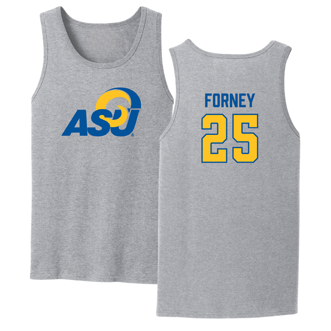 Angelo State University Softball Sport Gray Tank Top - #25 Kylie Forney