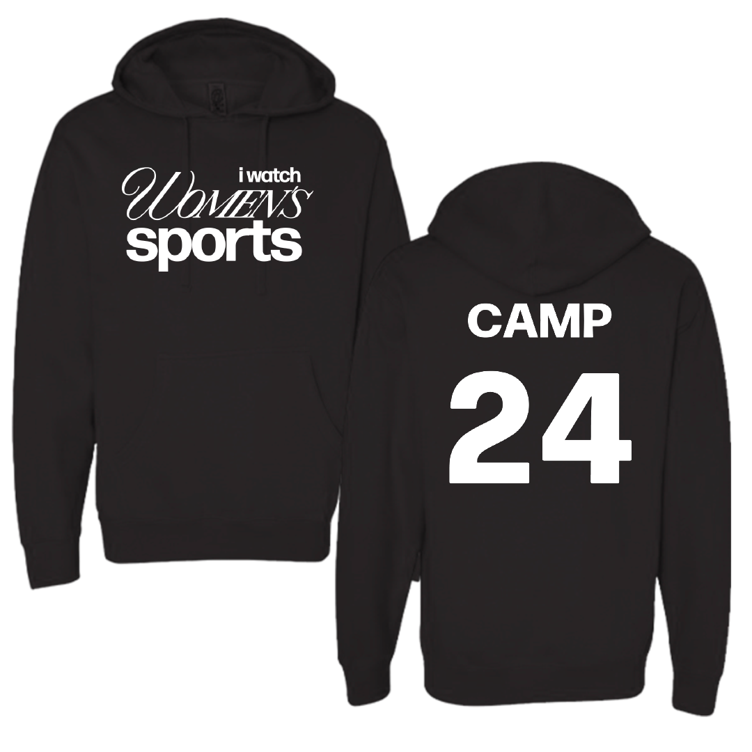 Syracuse University Basketball Black WHM Hoodie - #24 Dominique Camp
