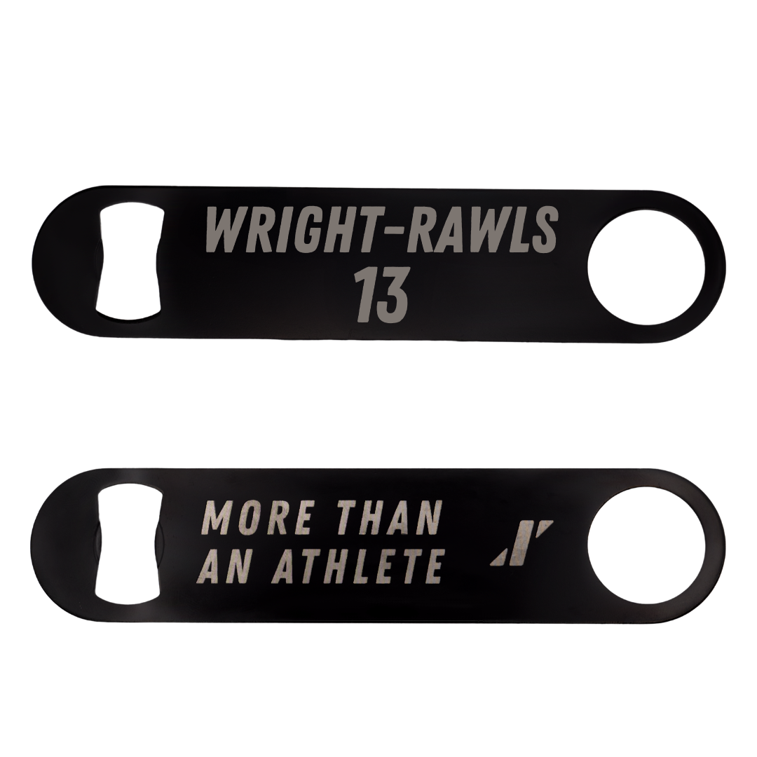 Bryant University Football Black Bottle Opener - #13 Taylor Wright-Rawls