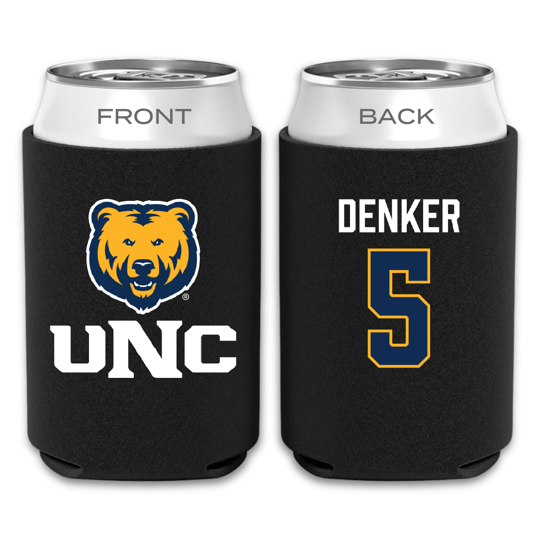 University of Northern Colorado Basketball Black Can Cooler - #5 Quinn Denker