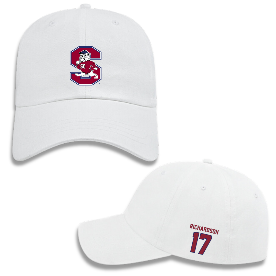 South Carolina State University Football White Hat - #17 Malik Richardson