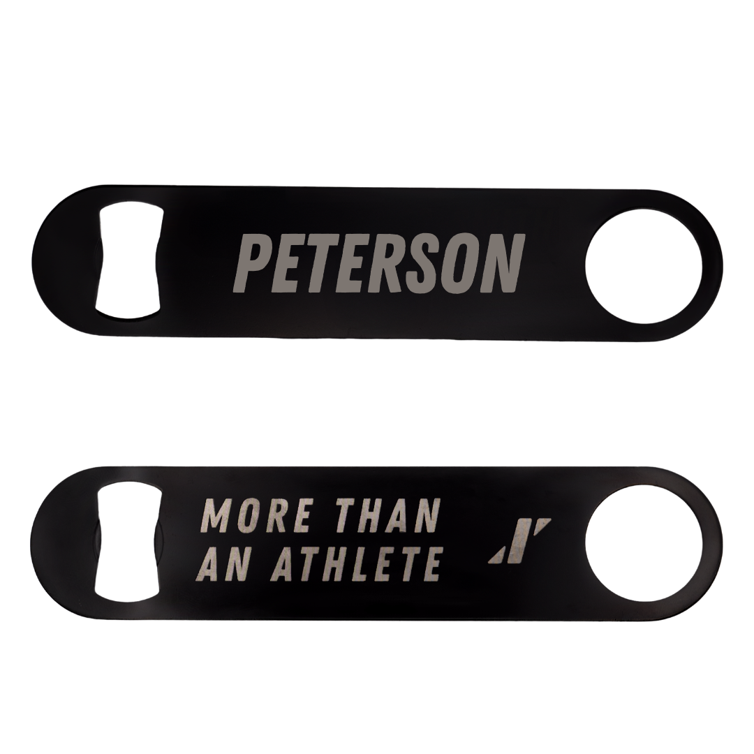 University of Idaho TF and XC Black Bottle Opener - Landon Peterson