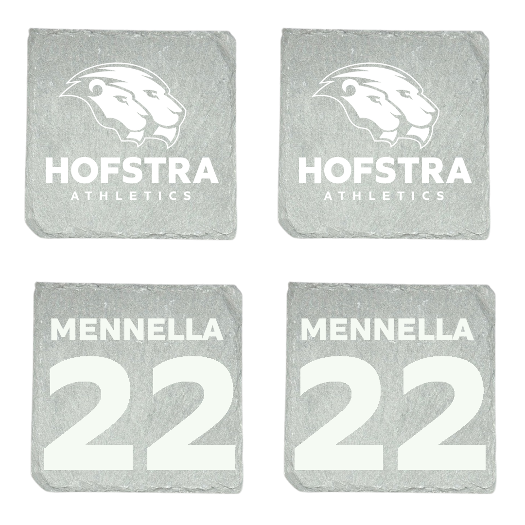 Hofstra University Lacrosse (W) Stone Coaster (4 Pack)  - #22 Nikki Mennella