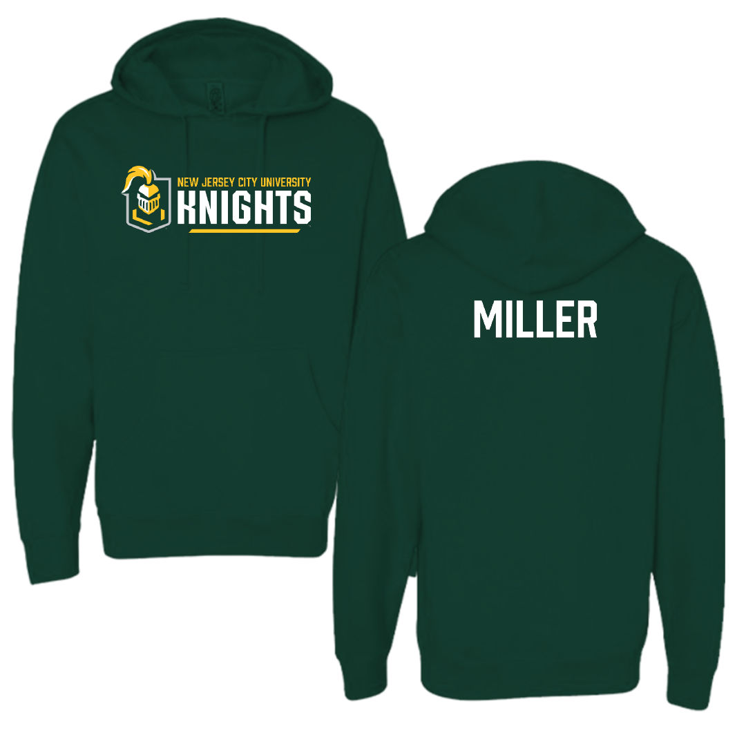 New Jersey City University Wrestling (W) Forest Green General Hoodie - Gabrielle Miller