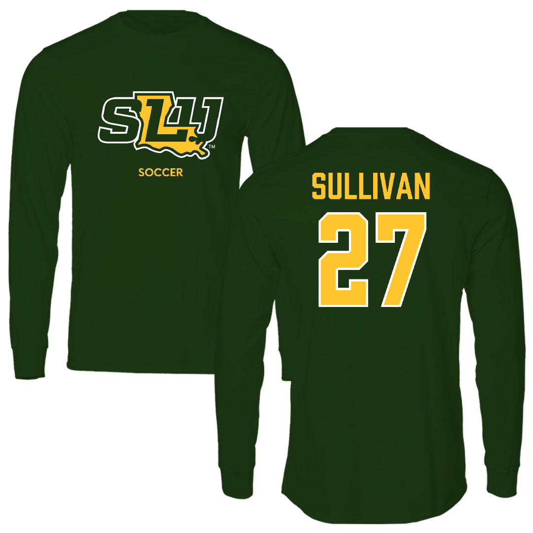 Southeastern Louisiana University Soccer (W) Forest Green Long Sleeve - #27 Piper Sullivan