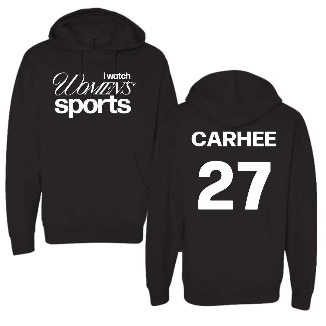 University of Arkansas-Pine Bluff Softball Black WHM Hoodie - #27 Jada Carhee
