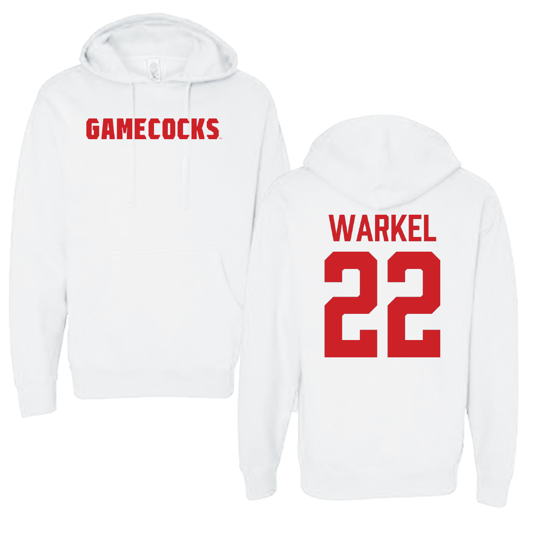 Jacksonville State University Bowling White Hoodie - #22 Anna Warkel