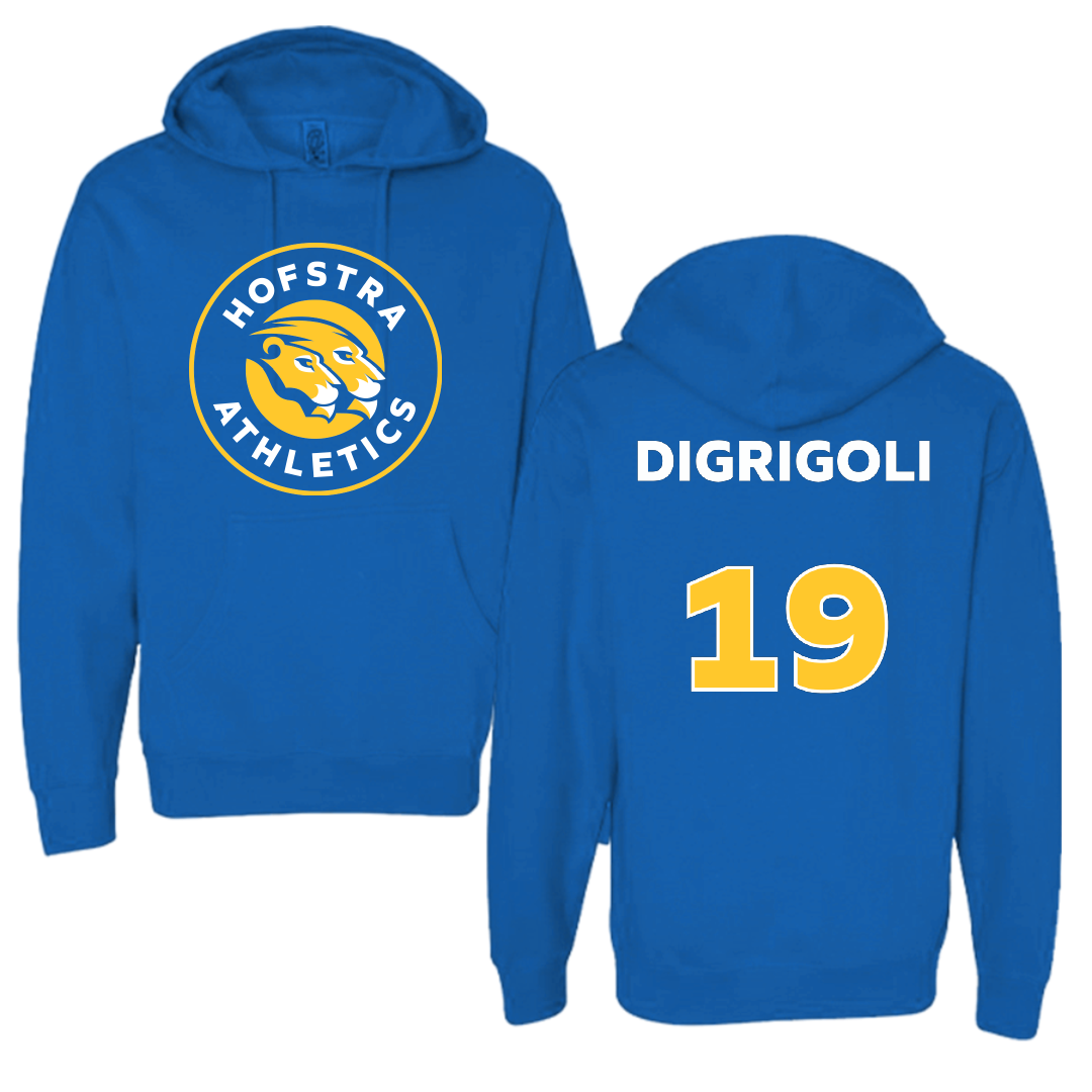 Hofstra University Baseball Blue Hoodie - #19 Antonio DiGrigoli