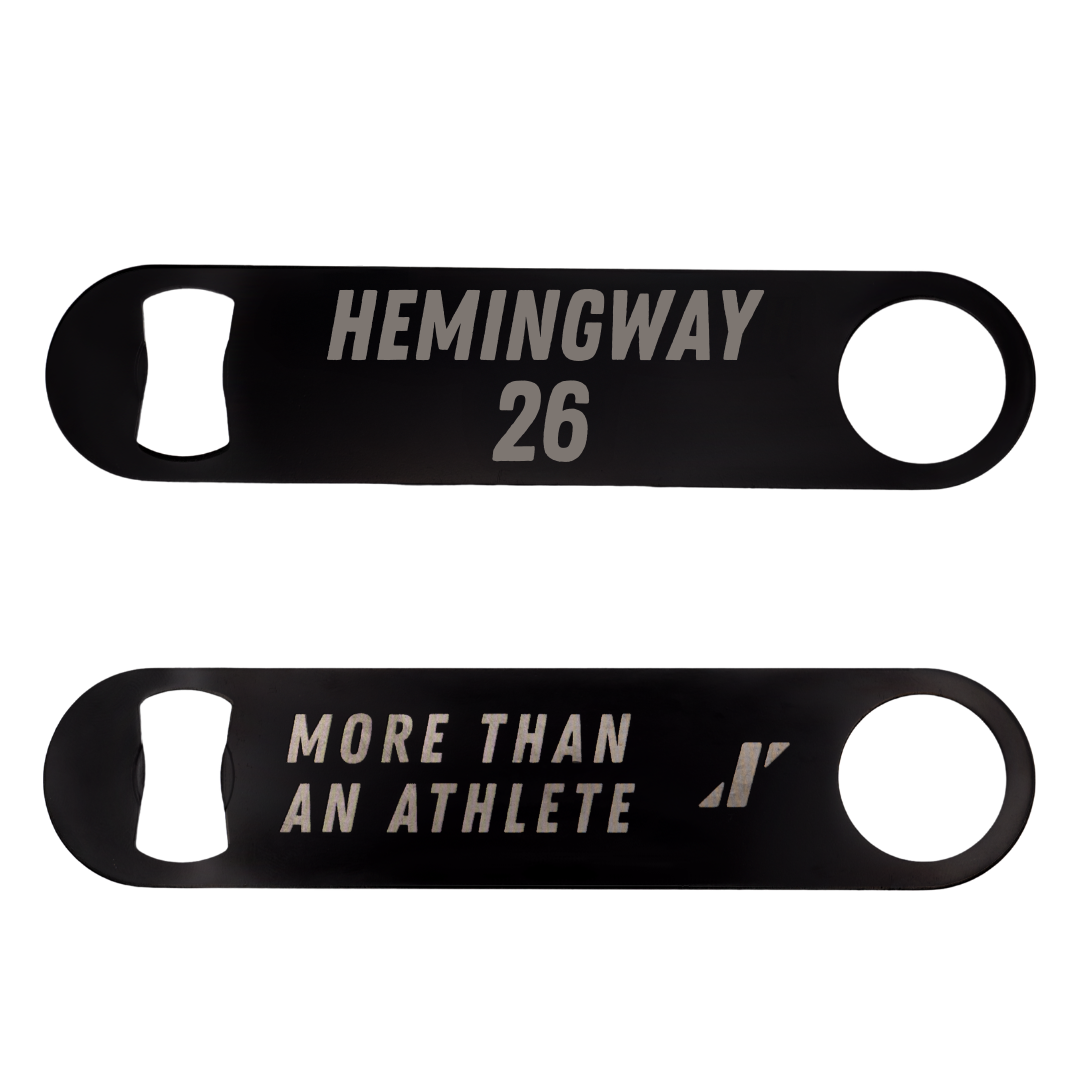 Fairleigh Dickinson University-Metropolitan Campus Softball Black Bottle Opener - #26 Jordyn Hemingway