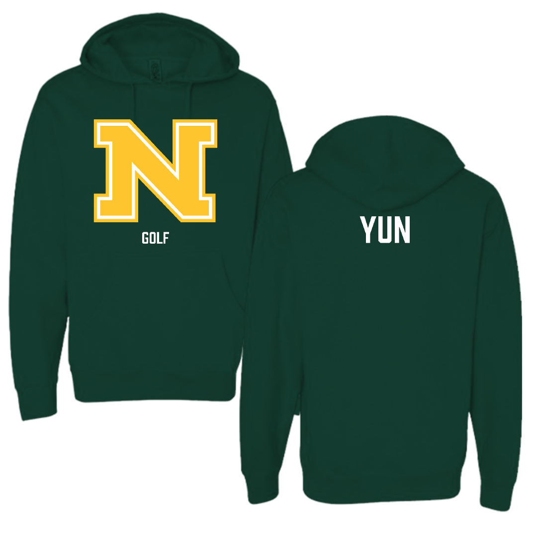 Northern Michigan University Golf (M) Forest Green Hoodie - Eric Yun