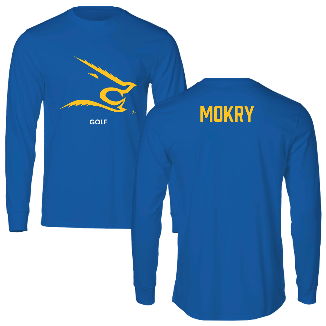 Texas A&M University-Kingsville Golf (W) Blue Performance Long Sleeve - Cesilee Mokry