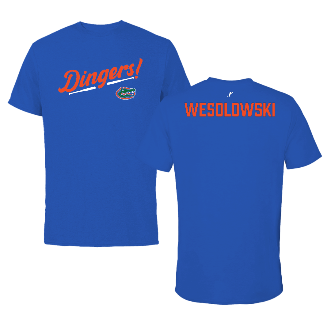 University of Florida Softball Blue Dingers Performance Tee - Ella Wesolowski