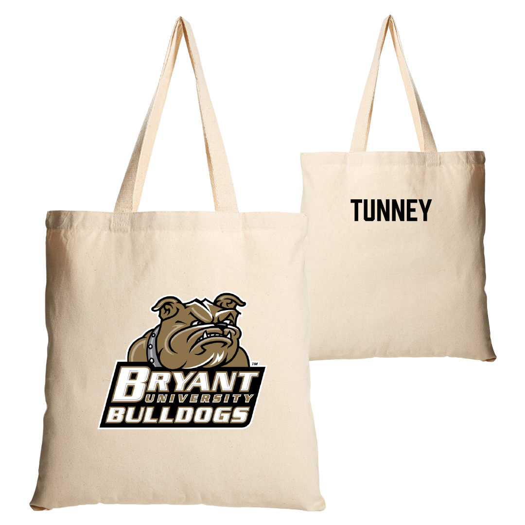Bryant University TF and XC Tan Canvas Tote Bag - Kat Tunney