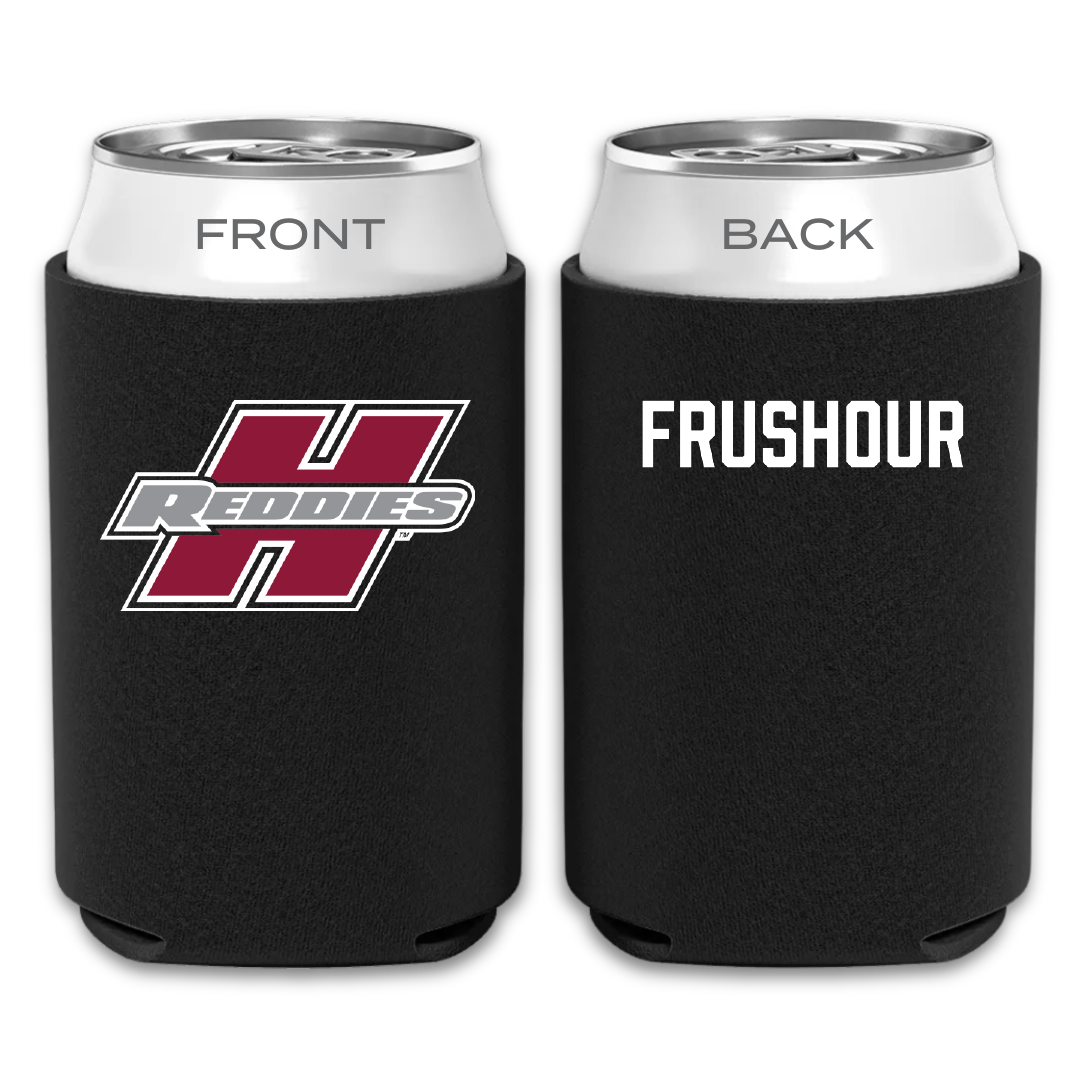 Henderson State University Cheer Black Can Cooler - Felicity Frushour