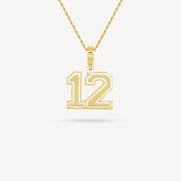 Gold Presidents Pendant and Chain - #12 Luke Smith