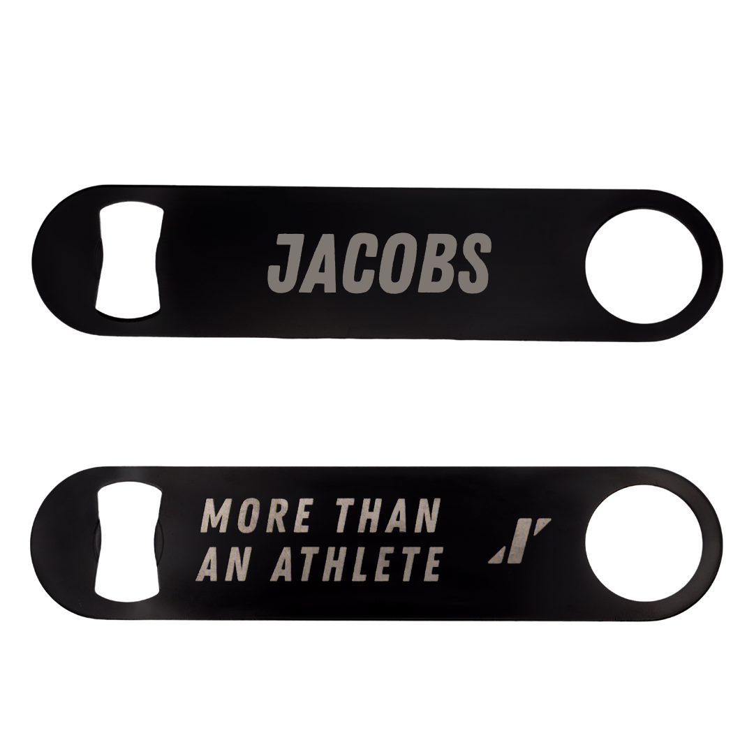 Northwestern State University TF and XC Black Bottle Opener - Cyrus Jacobs