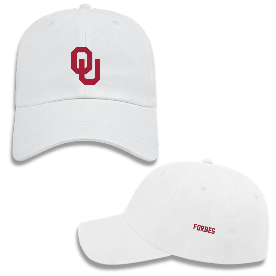 University of Oklahoma Wrestling (M) White Hat - Christian Forbes