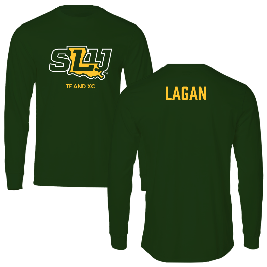 Southeastern Louisiana University TF and XC Forest Green Performance Long Sleeve - Euan Lagan