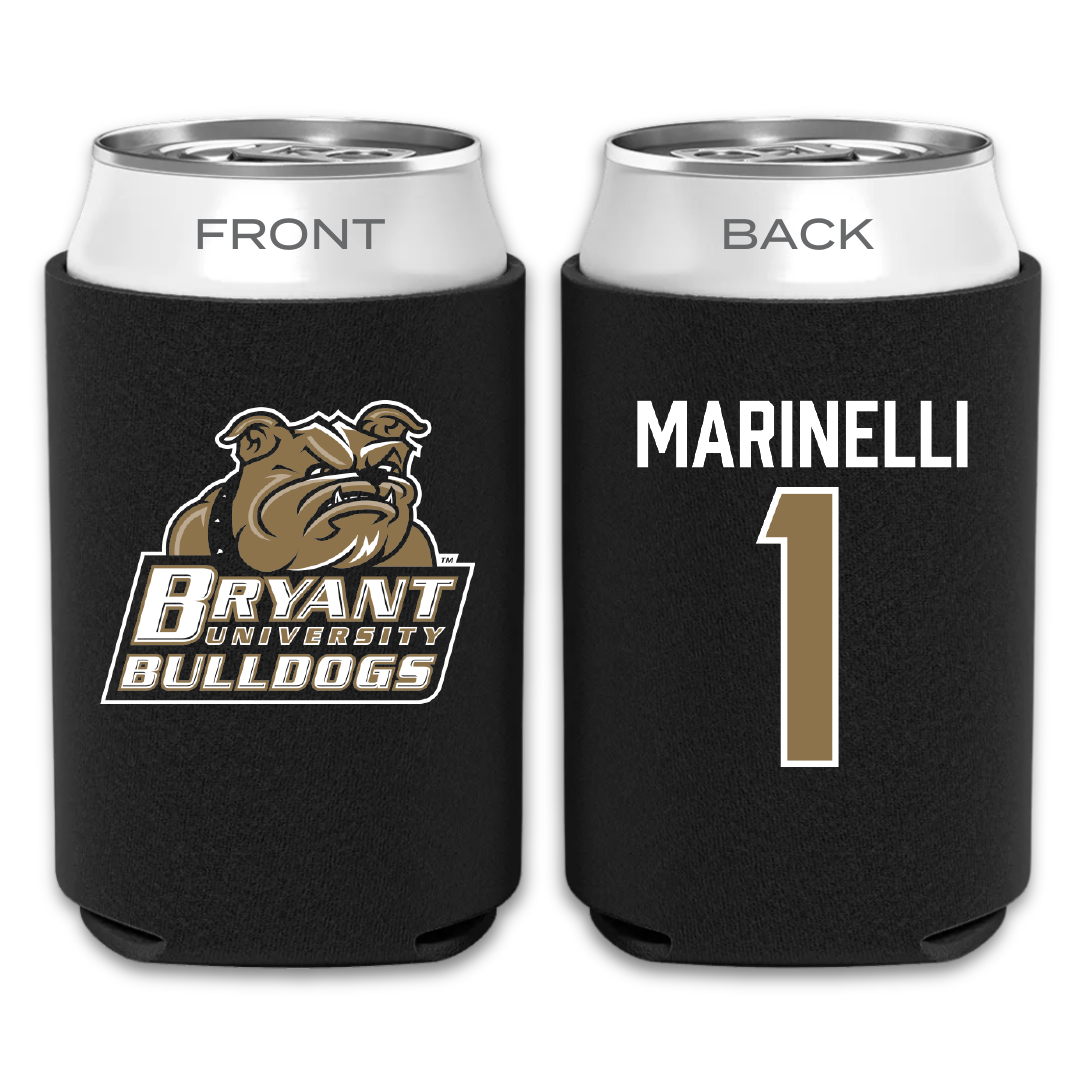 Bryant University Soccer Black Can Cooler - #1 Luca Marinelli