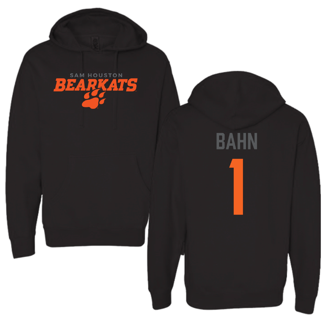 Sam Houston State University Soccer Black Hoodie - #1 Katie Bahn