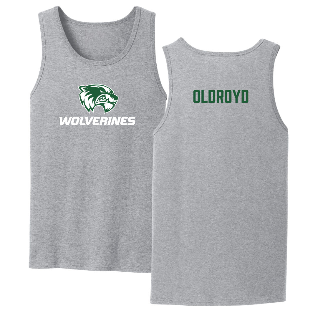 Utah Valley University TF and XC Sport Gray Tank Top - Kelsi Oldroyd