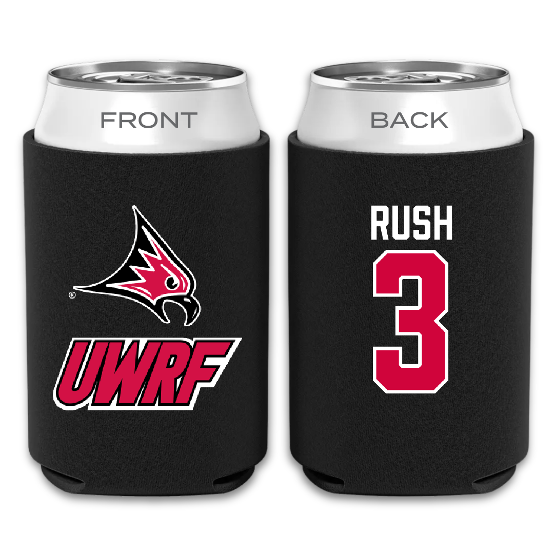 University of Wisconsin-River Falls Football Black Can Cooler - #3 Austin Rush