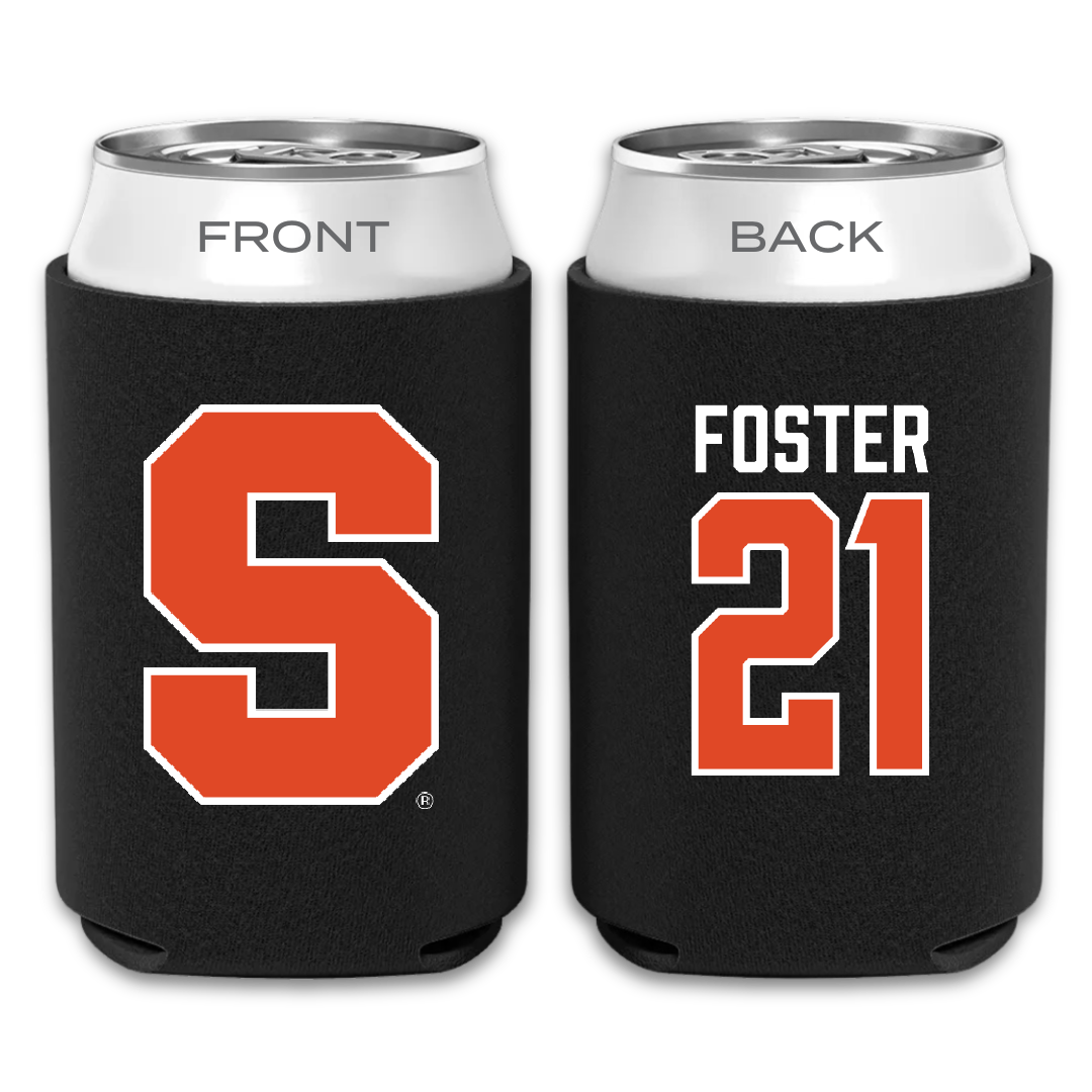 Syracuse University Softball Black Can Cooler - #21 Makenzie Foster