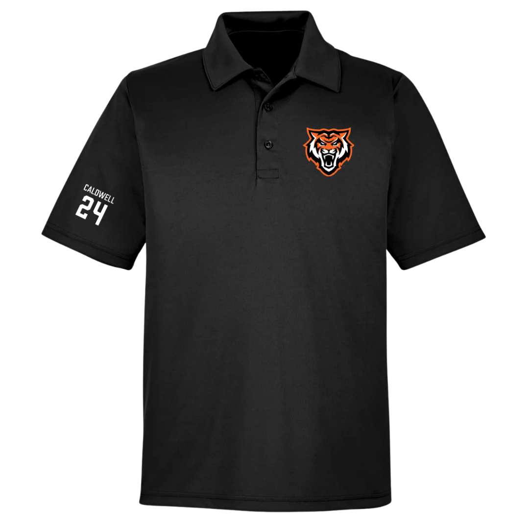 Idaho State University Basketball (W) Black Polo - #24 Aspen Caldwell