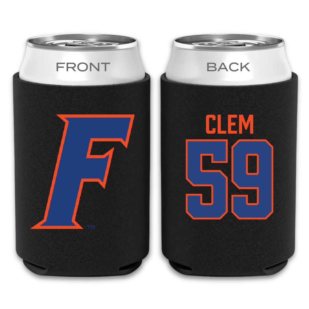 University of Florida Football Black Can Cooler - #59 Hayden Clem