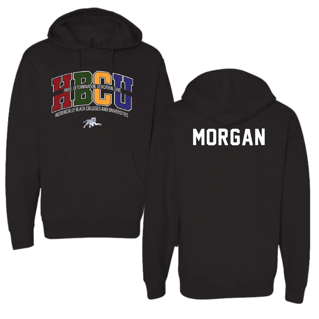 Jackson State University Cheer Black HBCU Hoodie - Tylah Morgan